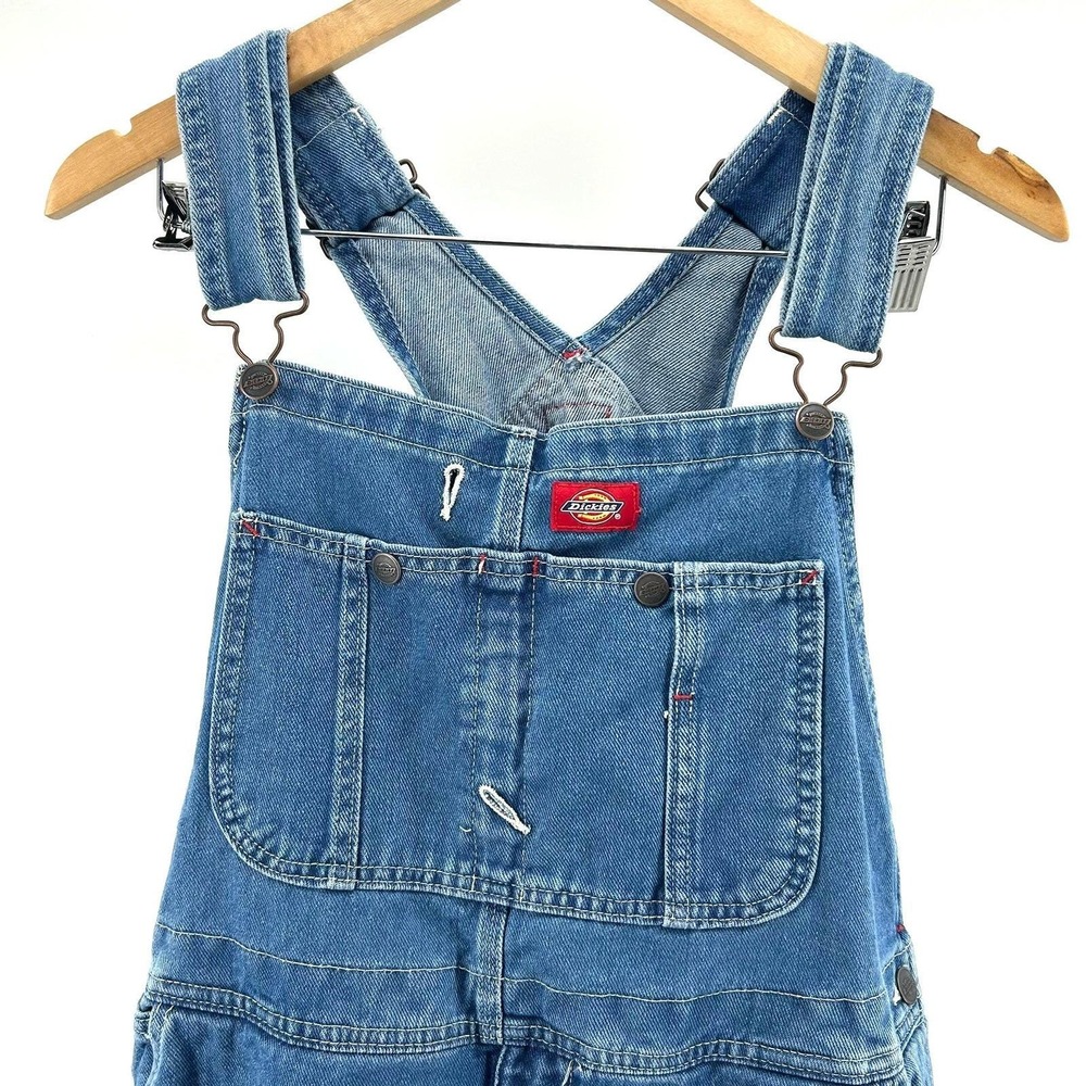 Dickies Classic Blue Women's Denim Overalls